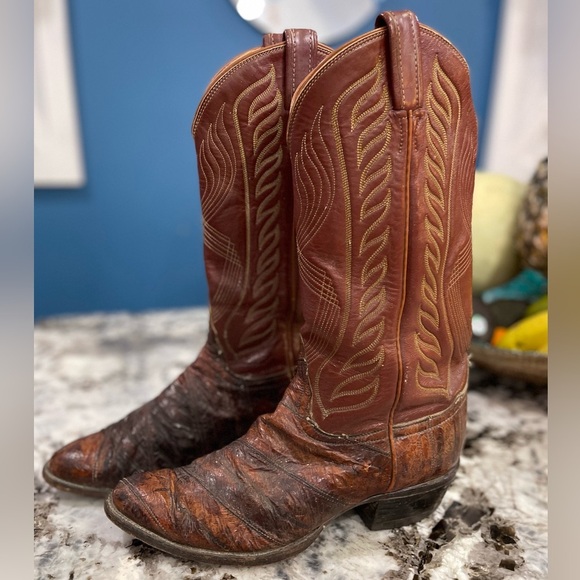Tony Lama 🇺🇸 Western Boots woman’s size 8.5 - Picture 1 of 16